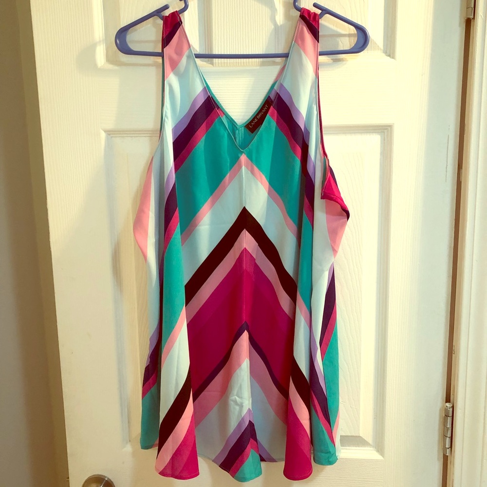BNWT Lane Bryant colorful tank top/shell size 20